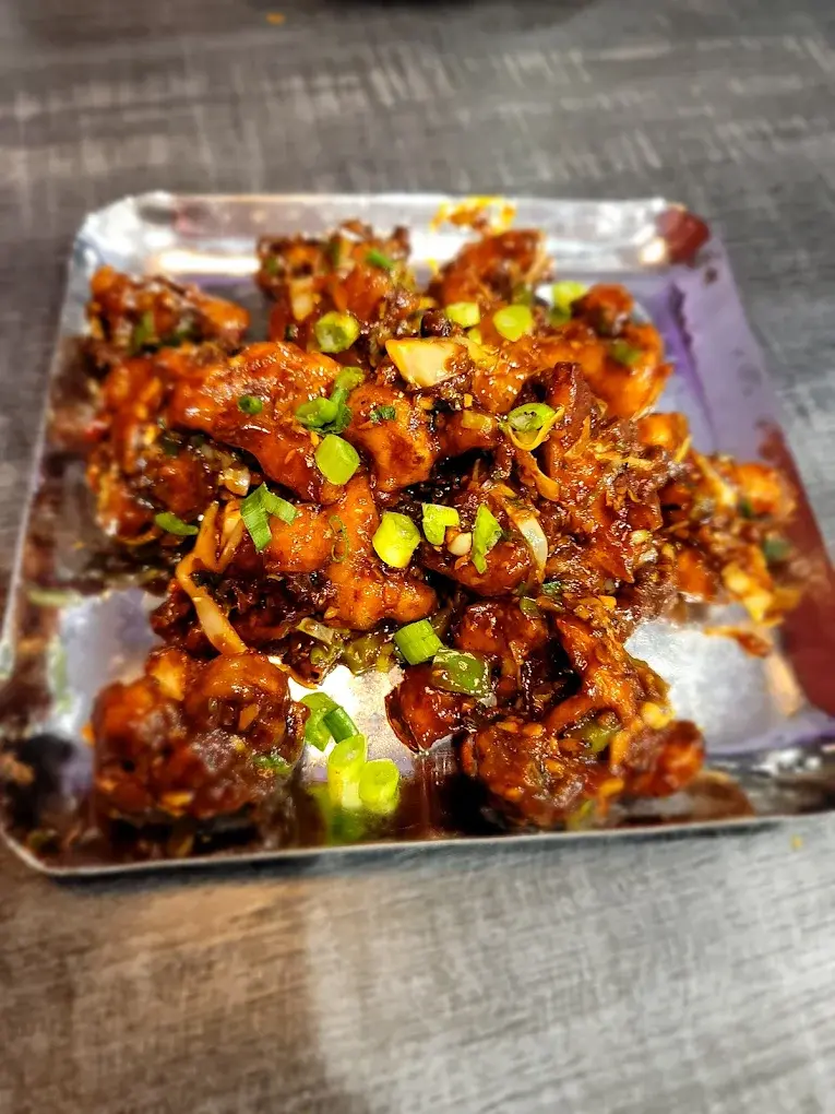 Delicious Gobi Manchurian at Indian Spoon Restaurant in Calgary, AB