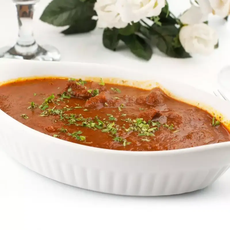 Delicious Lamb Curry at Indian Spoon Restaurant in Calgary, AB